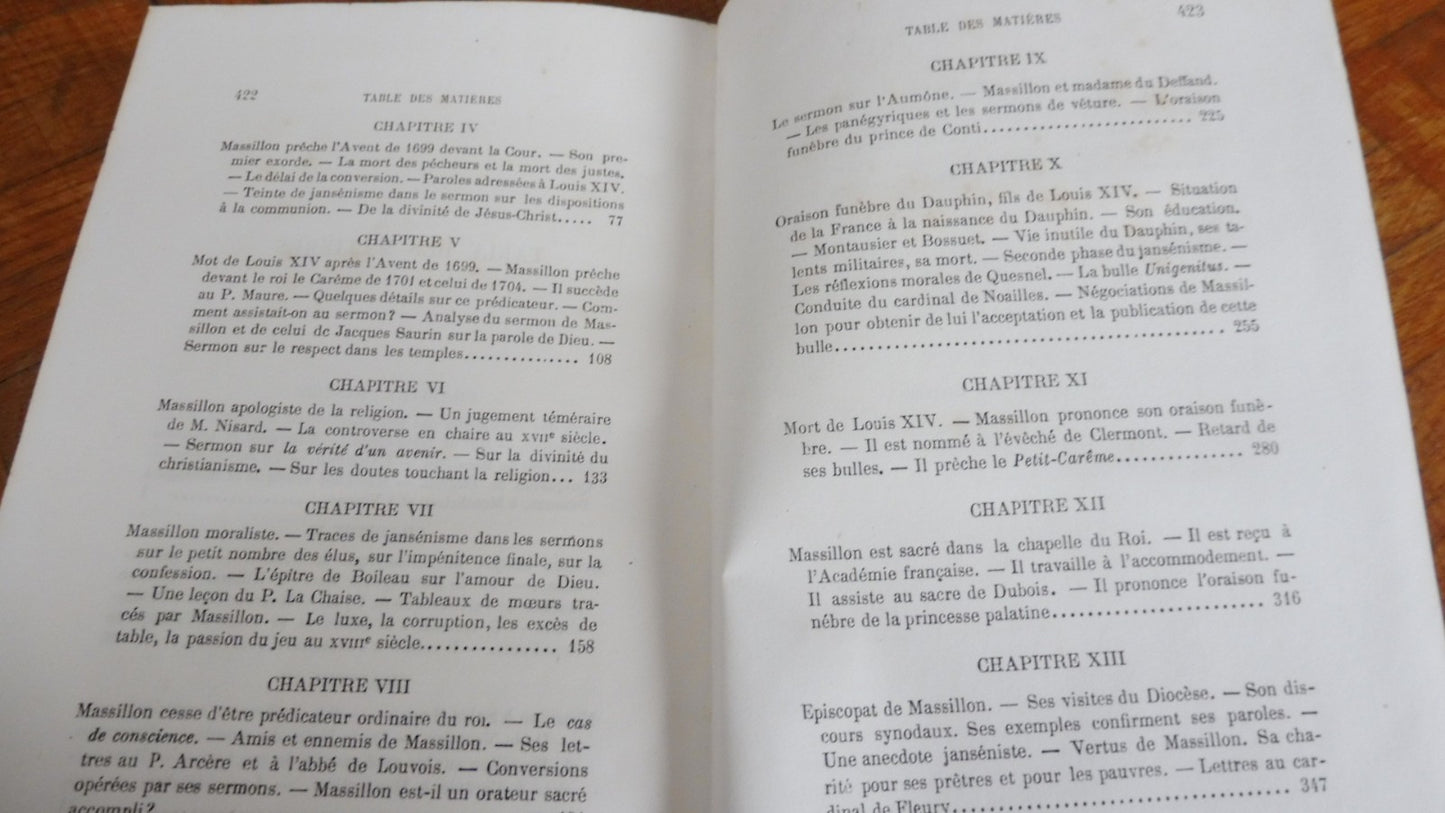Massillon. Etude historique et littéraire (A. Bayle) 1867