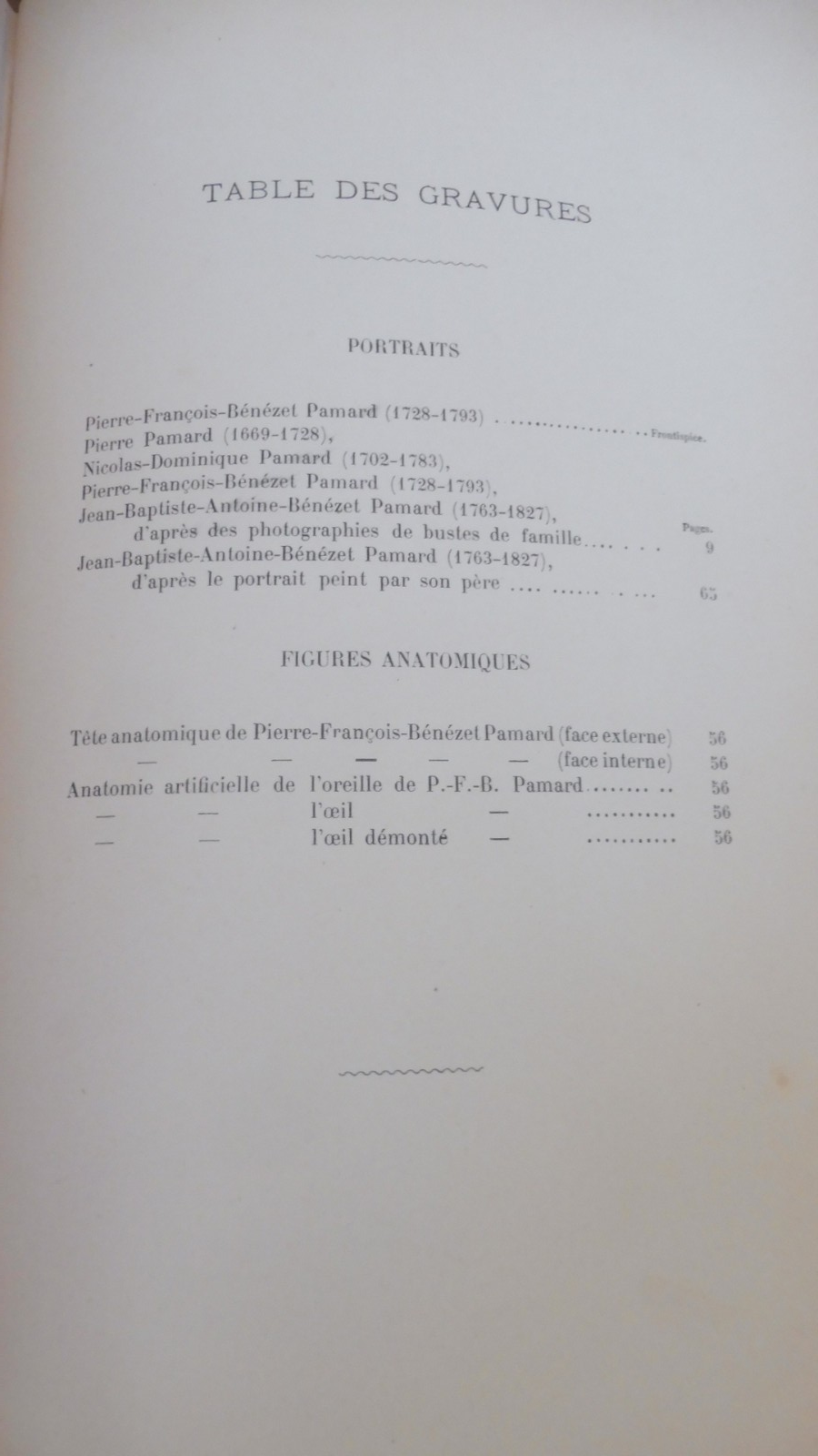 Les Oeuvres de P.-F.-B. Pamard (A. Pamard) 1900 ENVOI MEDECINE OCULAIRE