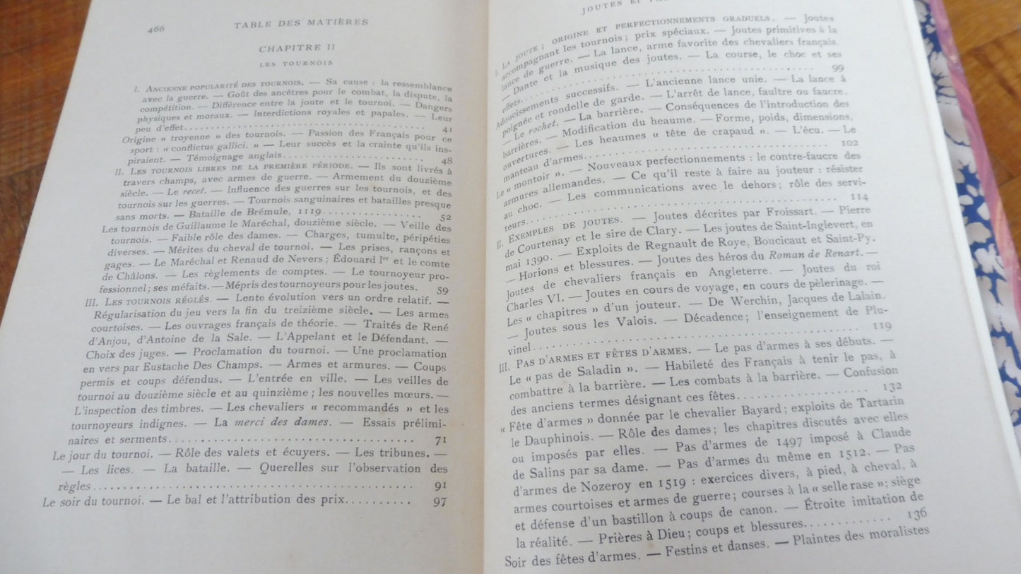 Les Sports et jeux d'exercices dans l'ancienne France (J. J. Jusserand) 1901