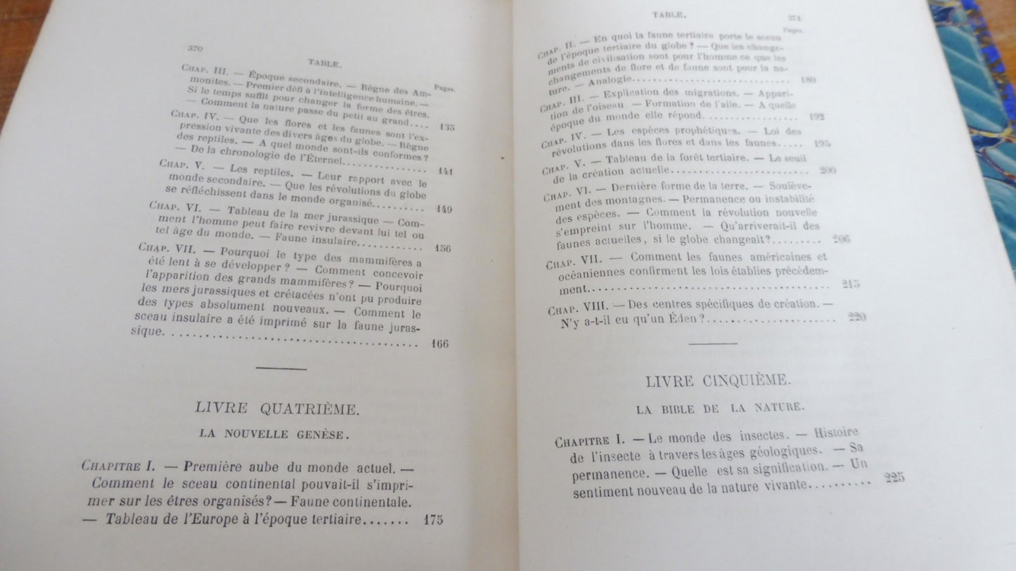 La Création (Edgar Quinet) 1870 2/2 EO