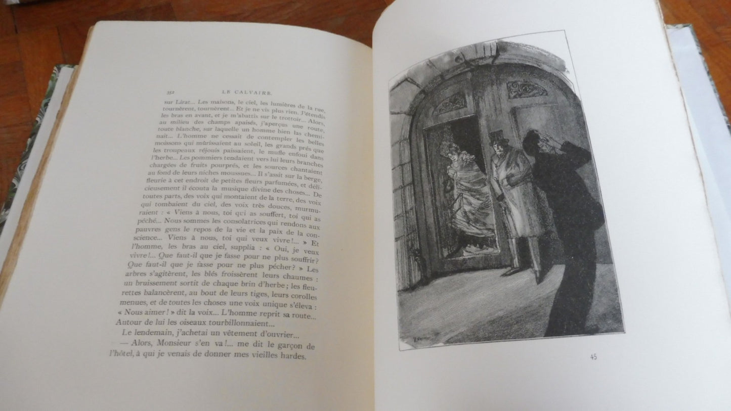 Le Calvaire (Octave Mirbeau) 1901 illus Jeanniot VELIN
