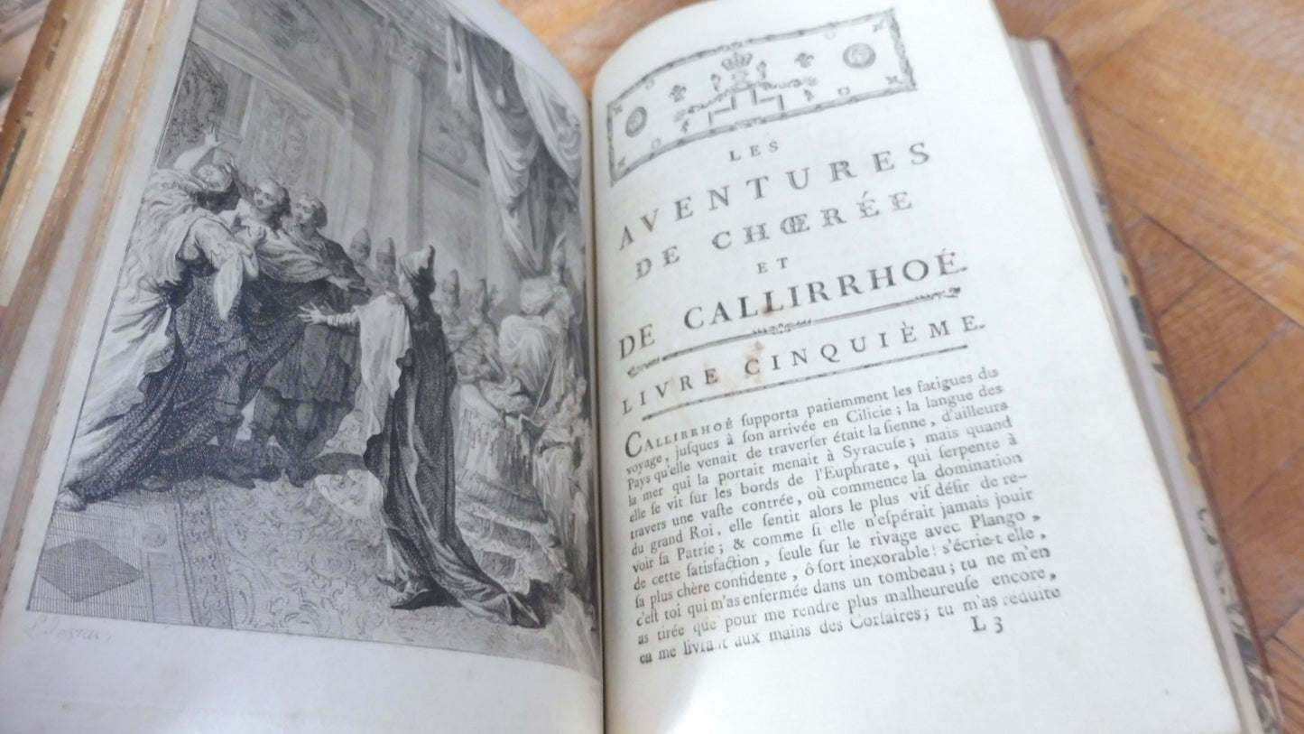 Les Aventures de Choerée et de Callirrhoé (Fallet trad.) 1775