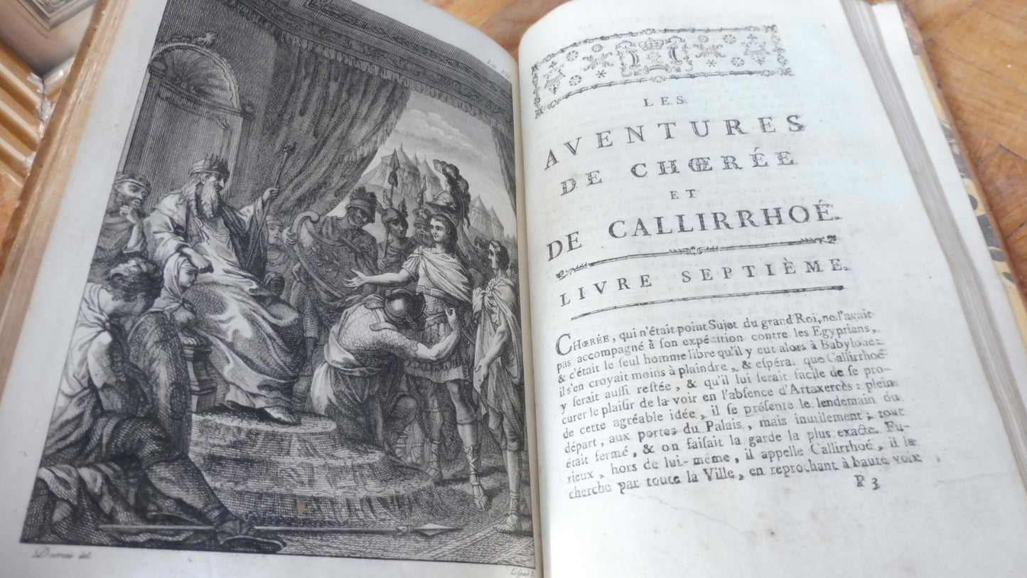 Les Aventures de Choerée et de Callirrhoé (Fallet trad.) 1775