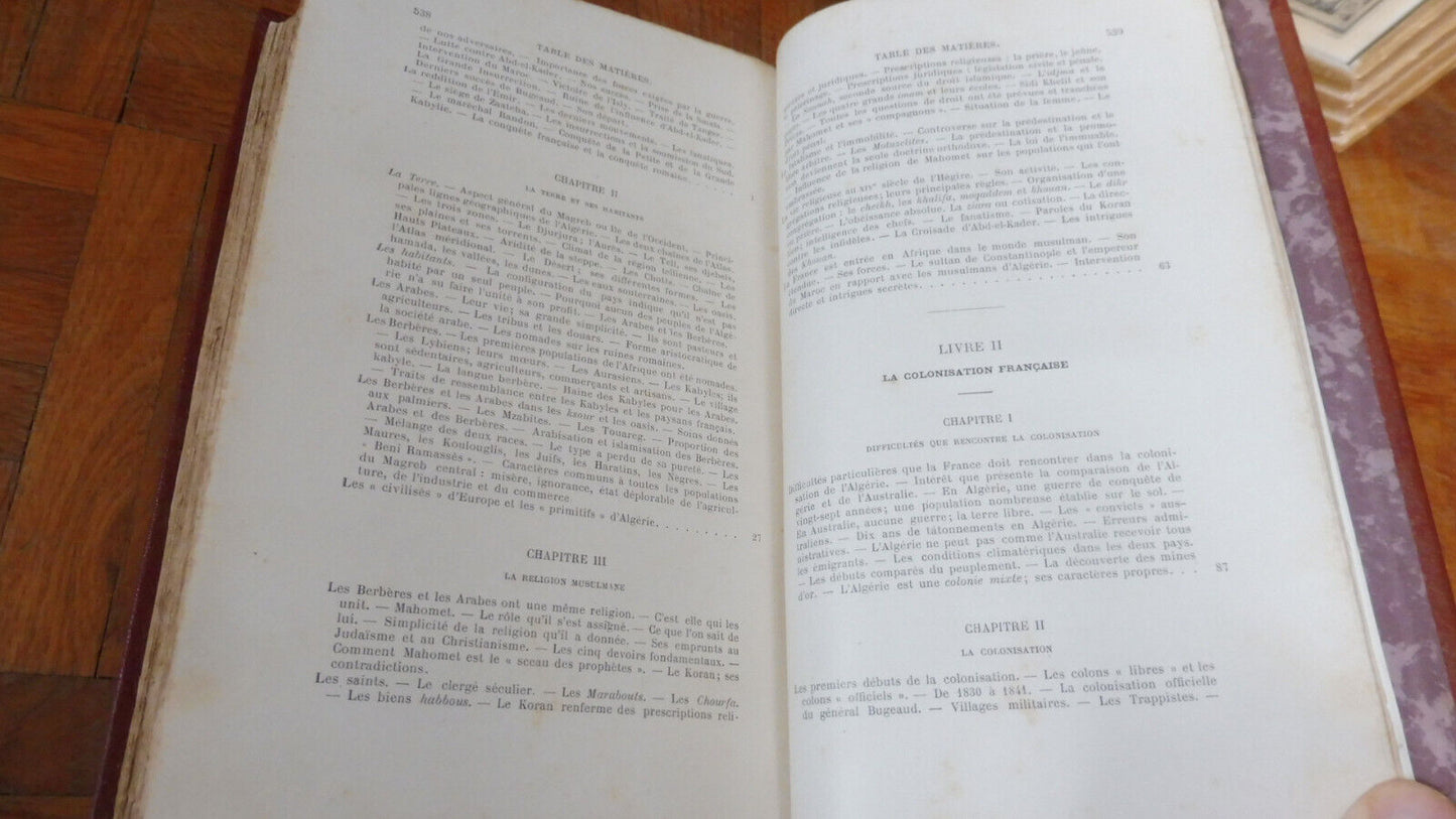La France en Algérie (Louis Vignon) 1893