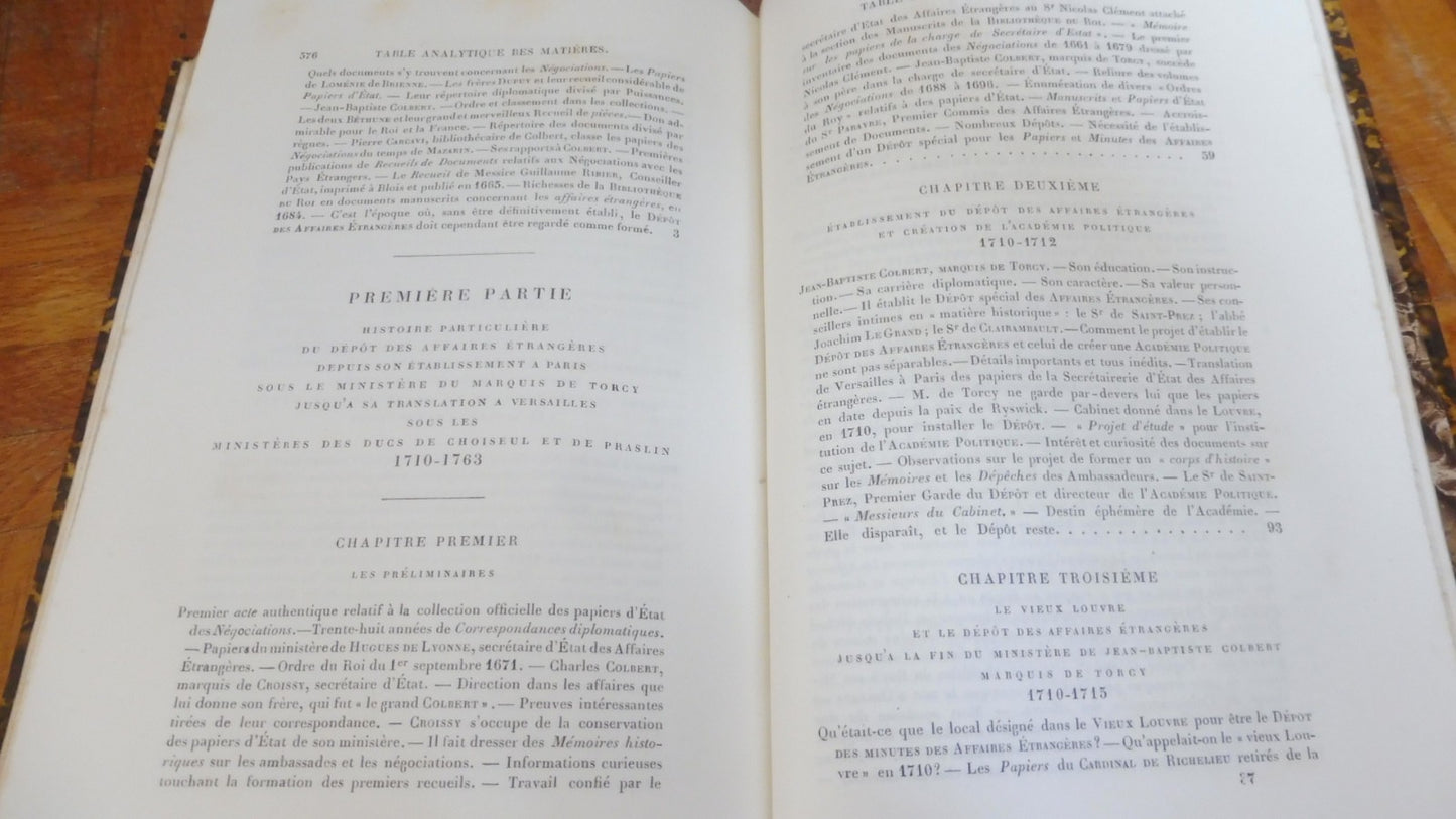 Histoire du dépôt des archives des affaires étrangères (Armand Baschet) 1875