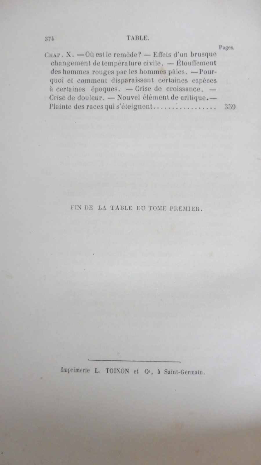 La Création (Edgar Quinet) 1870 2/2 EO