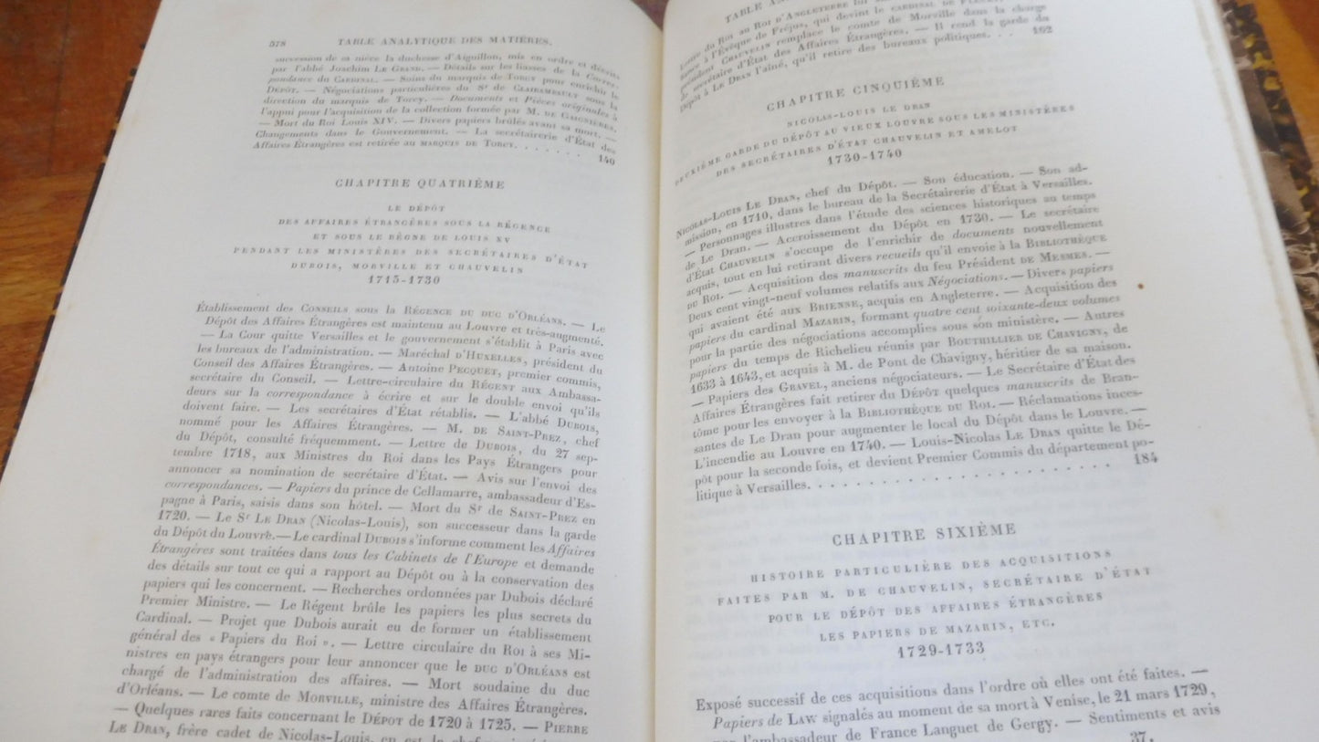 Histoire du dépôt des archives des affaires étrangères (Armand Baschet) 1875