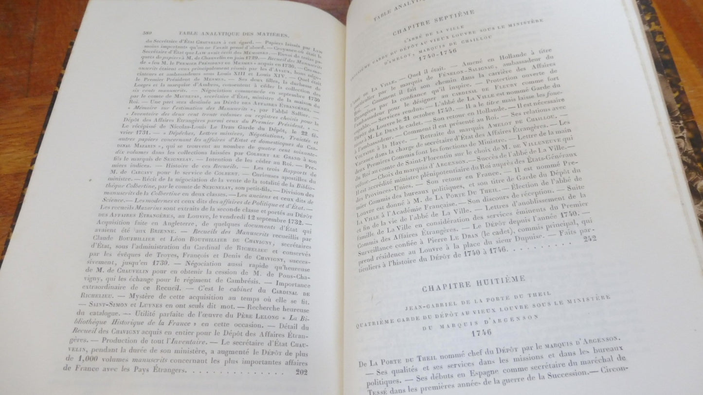 Histoire du dépôt des archives des affaires étrangères (Armand Baschet) 1875
