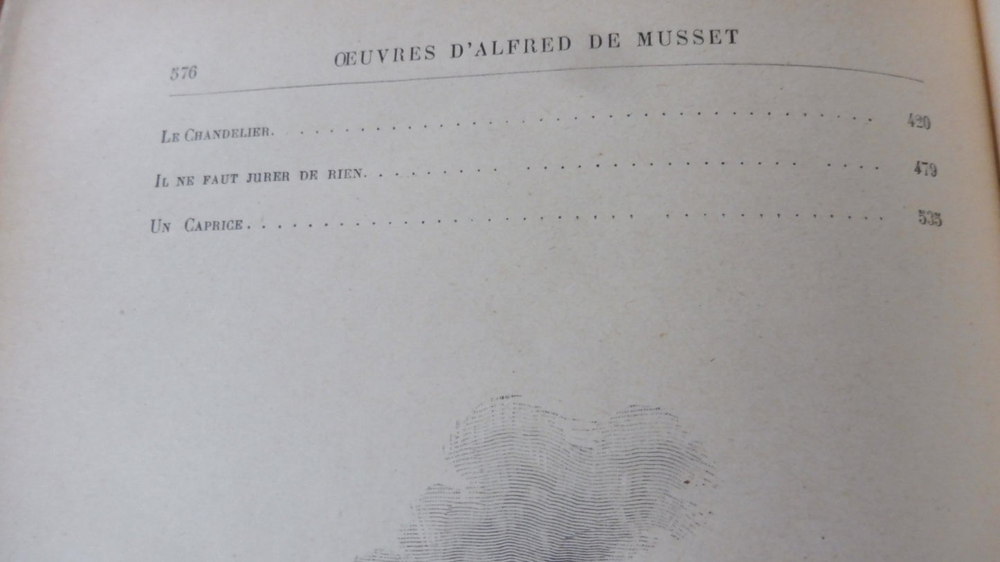Oeuvres complètes d'Alfred de Musset 1890 5 vol. ILLUSTRE