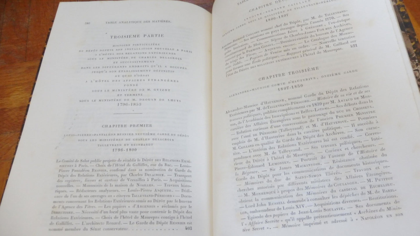 Histoire du dépôt des archives des affaires étrangères (Armand Baschet) 1875
