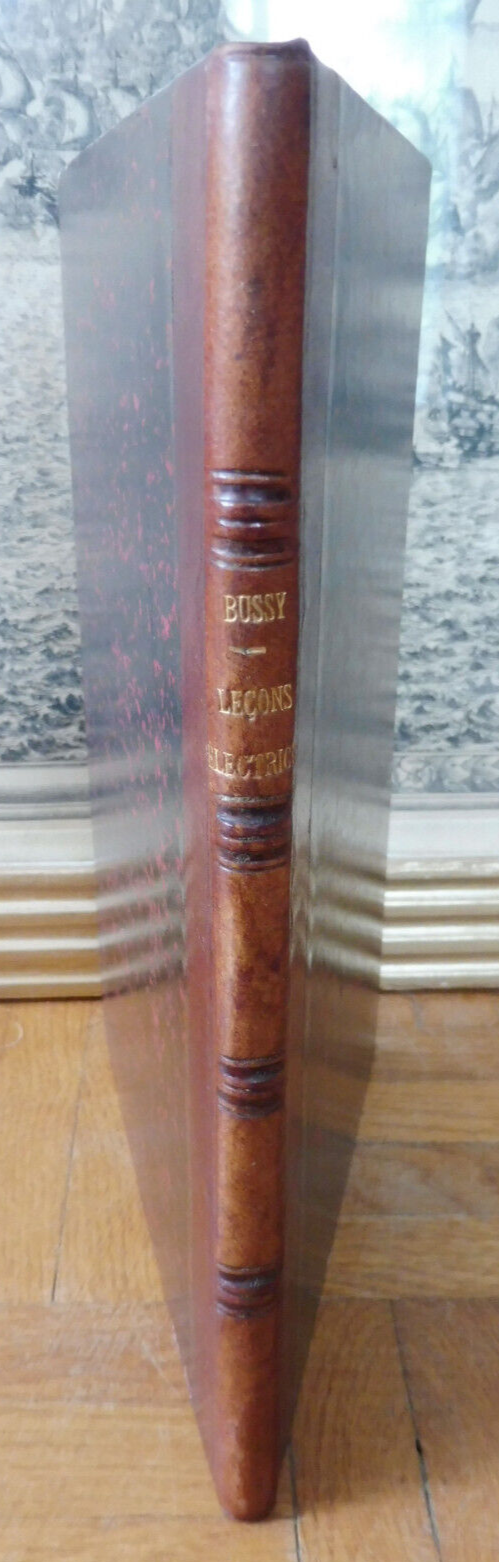 Leçons d'électricité industrielle (A. Bussy) 1893