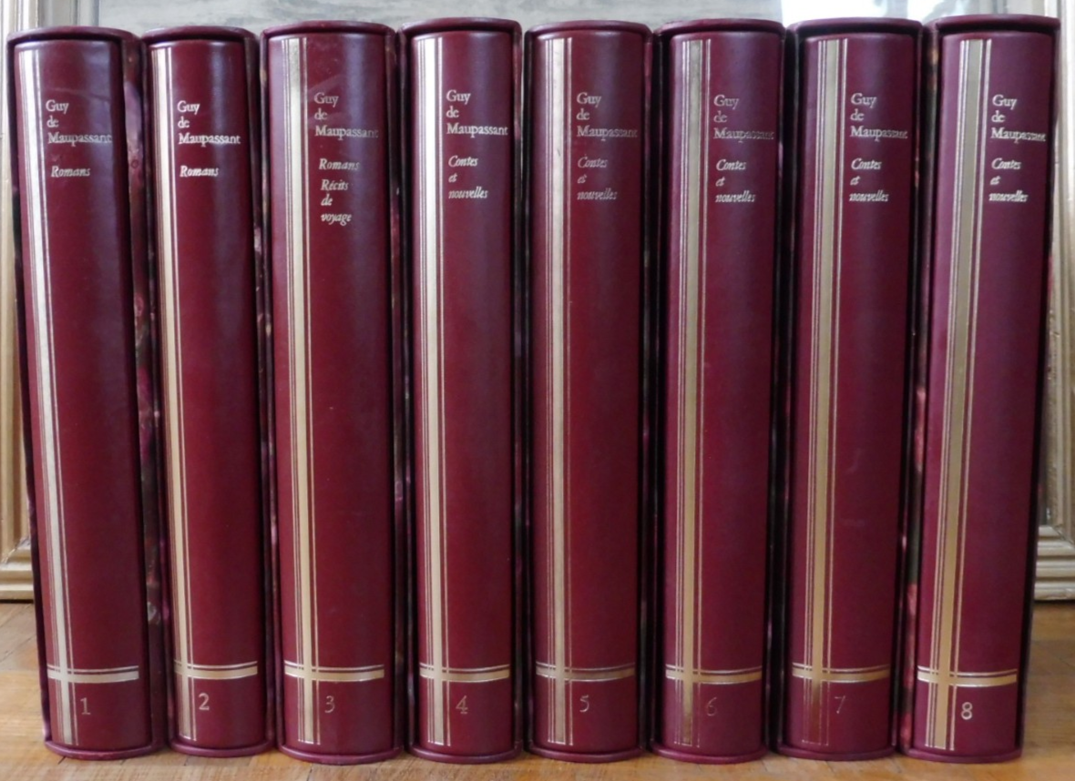 Oeuvres complètes de Maupassant 1987 illus. Pecnard, Doré, Valladié, Collomb