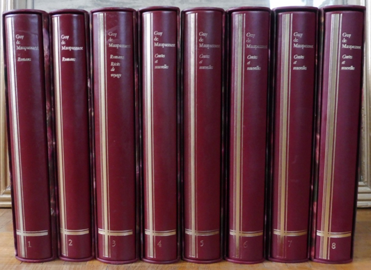 Oeuvres complètes de Maupassant 1987 illus. Pecnard, Doré, Valladié, Collomb