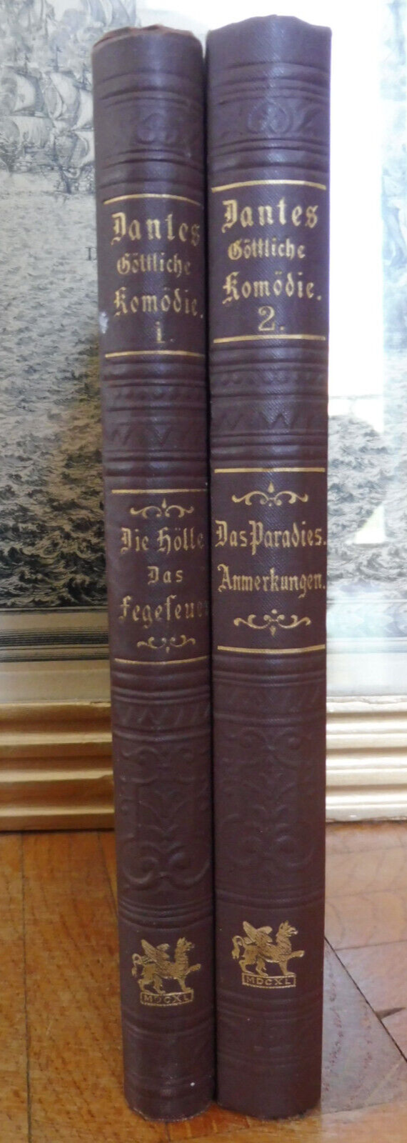 Dantes Göttlische Komödie (Dante) s.d. 2 vol.