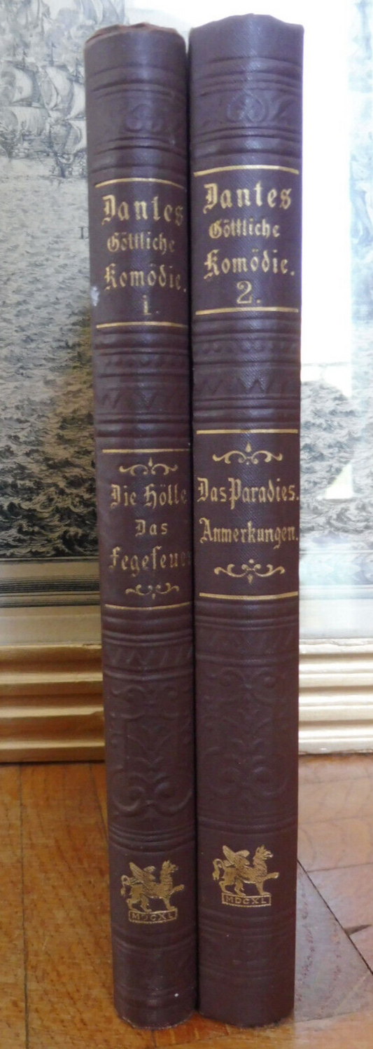 Dantes Göttlische Komödie (Dante) s.d. 2 vol.