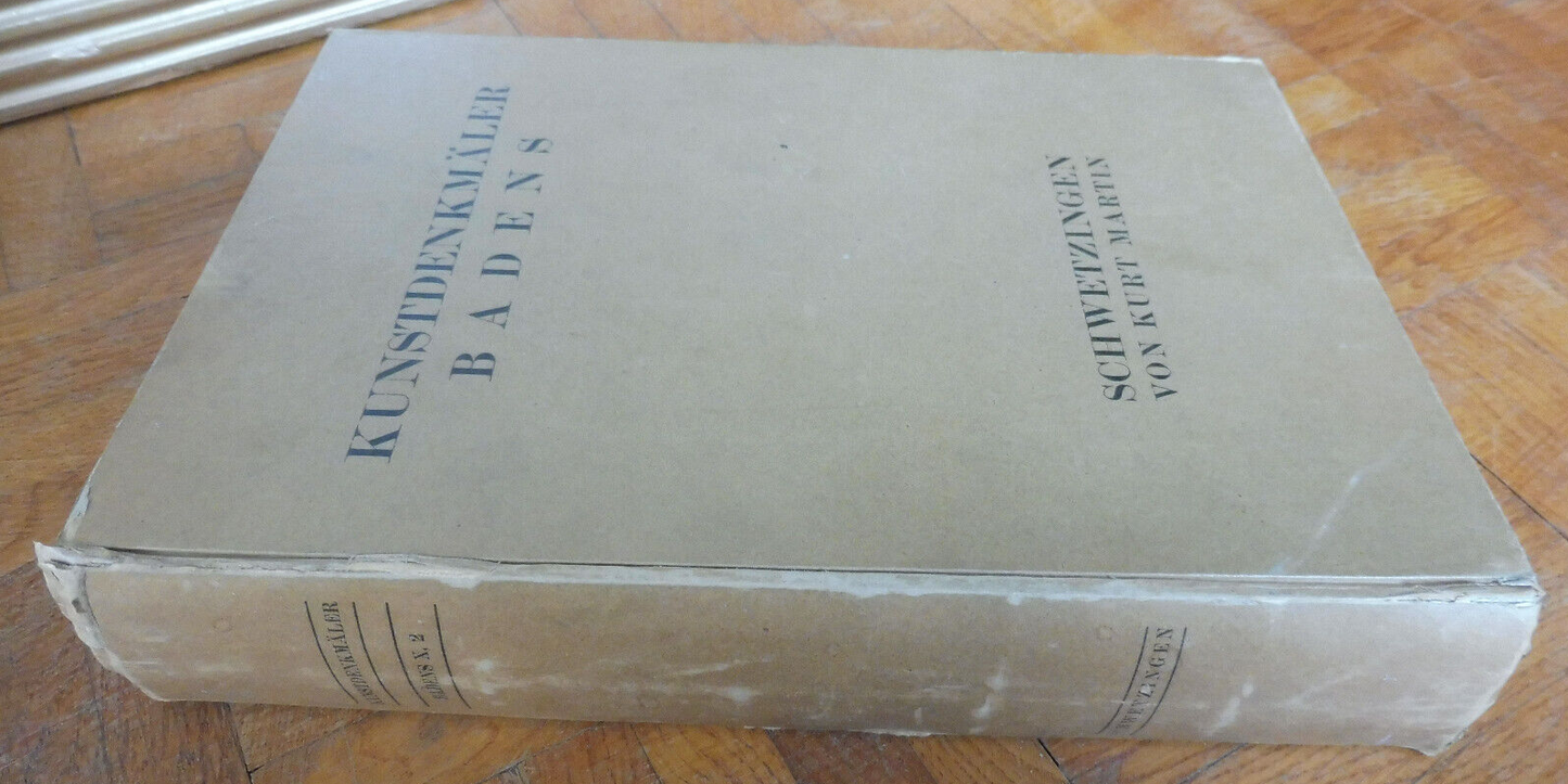 Die Kunstdenkmäler des Amtsbezirks Mannheim (Kurt Martin) 1933