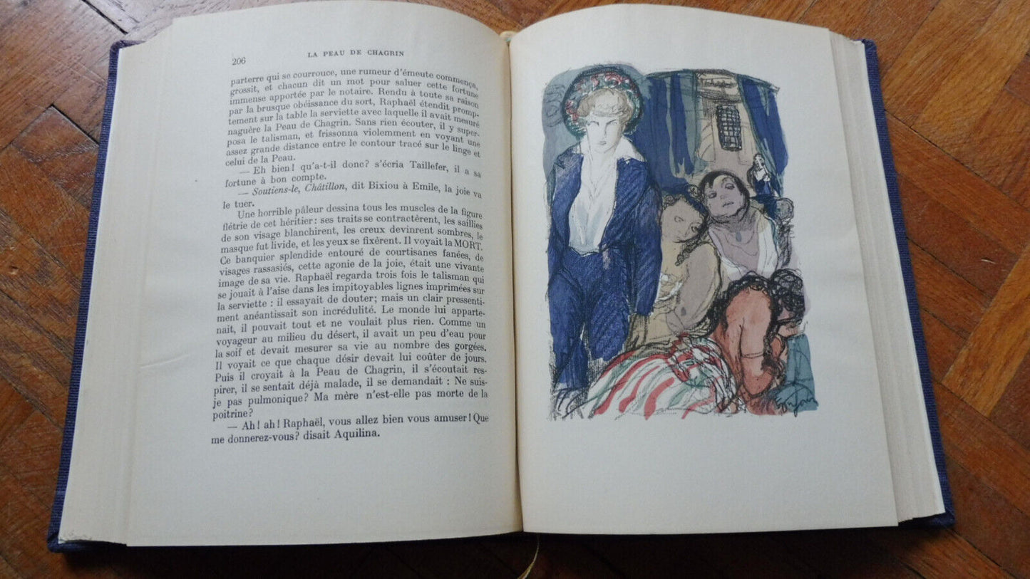 La Peau de chagrin (Balzac) 1930 illus. Dufour