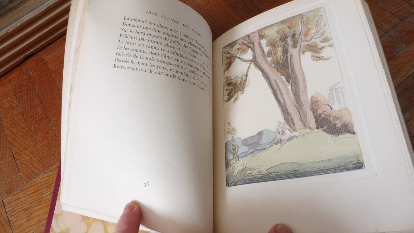 Aux flancs du vase (Albert Samain) 1941 illus. Fargeot