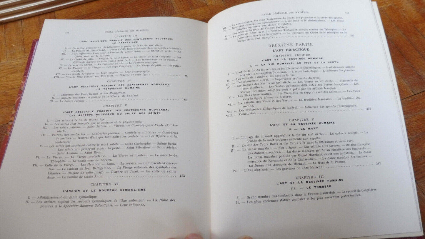 L'Art religieux de la fin du moyen-âge en France (E. Mâle) 1969