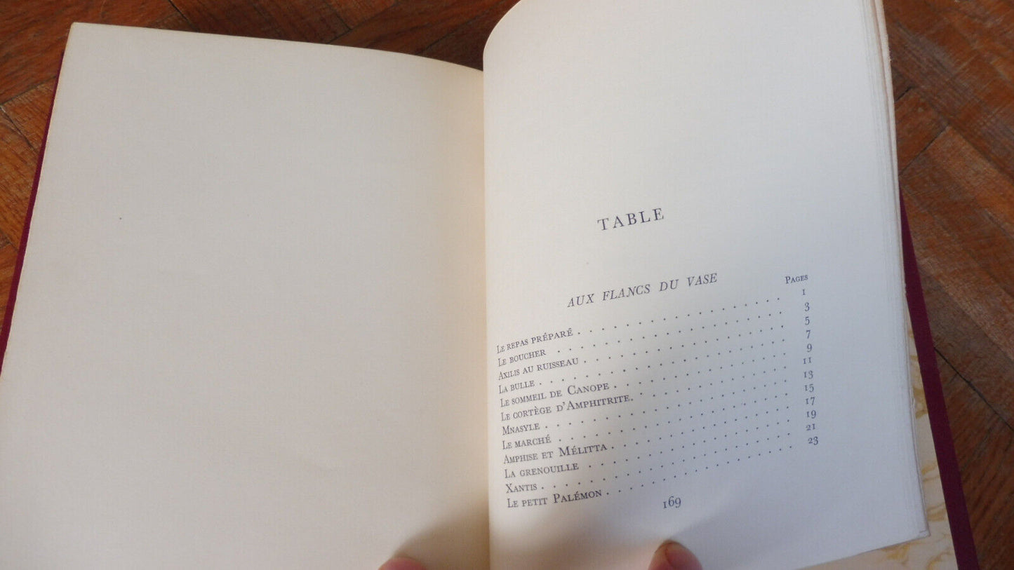 Aux flancs du vase (Albert Samain) 1941 illus. Fargeot
