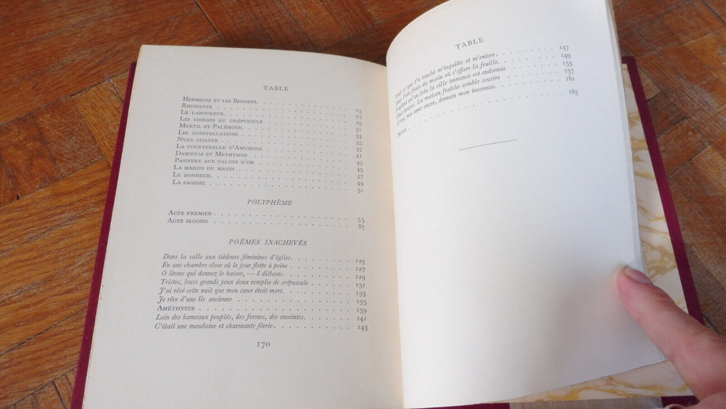 Aux flancs du vase (Albert Samain) 1941 illus. Fargeot