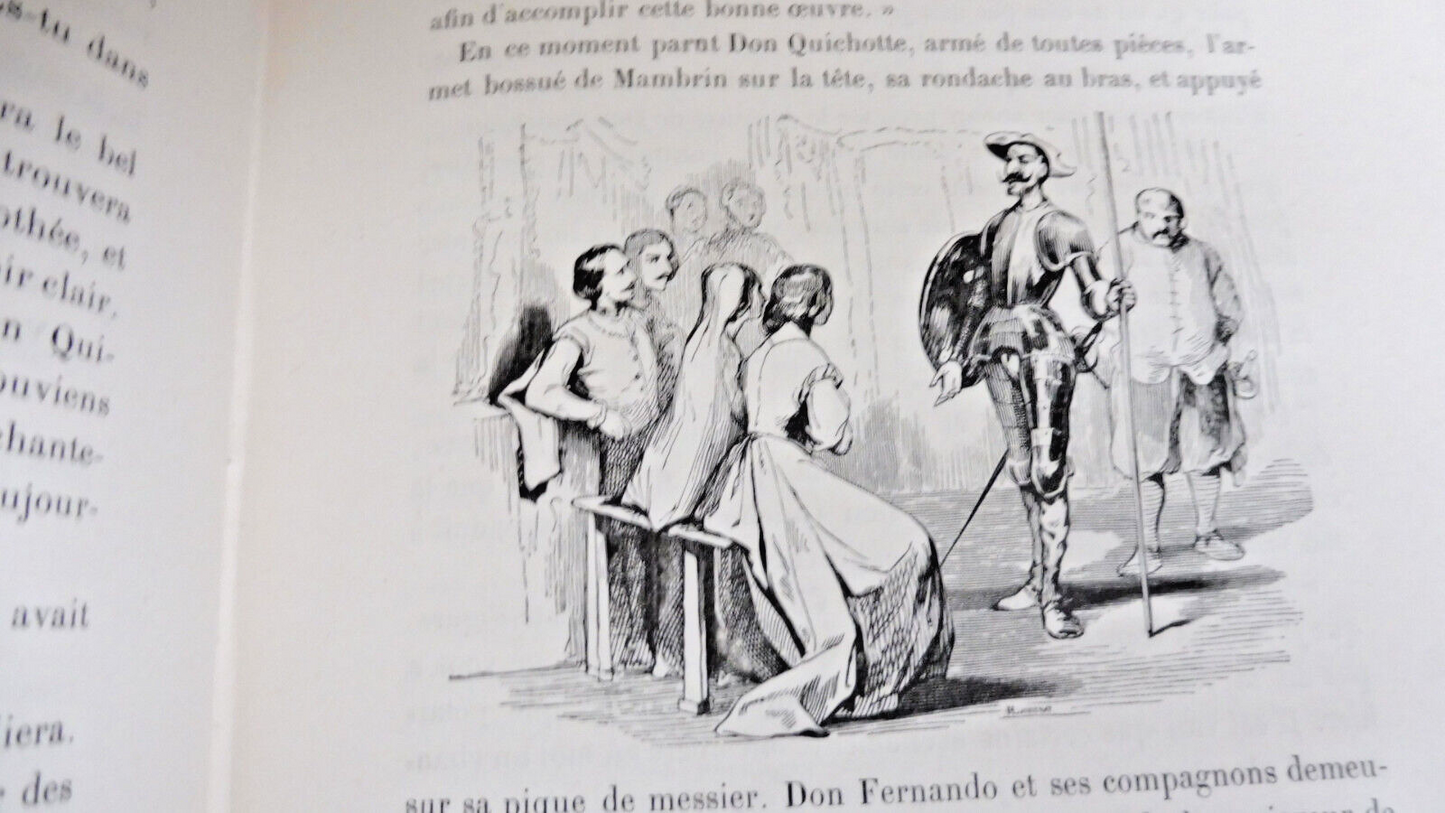 Don Quichotte (Cervantès) s.d. illus. Johannot