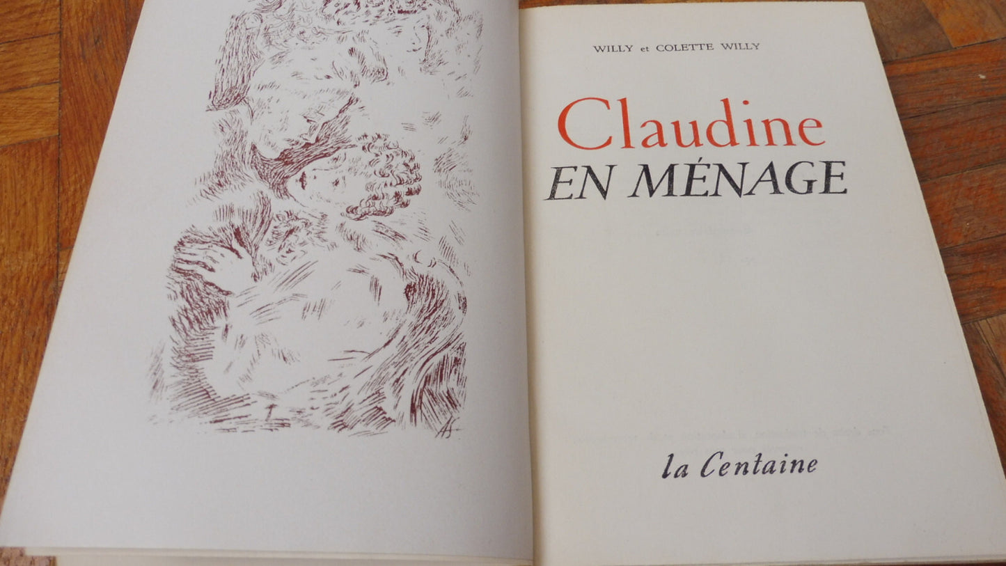Claudine en ménage (Willy et Colette Willy) s.d.