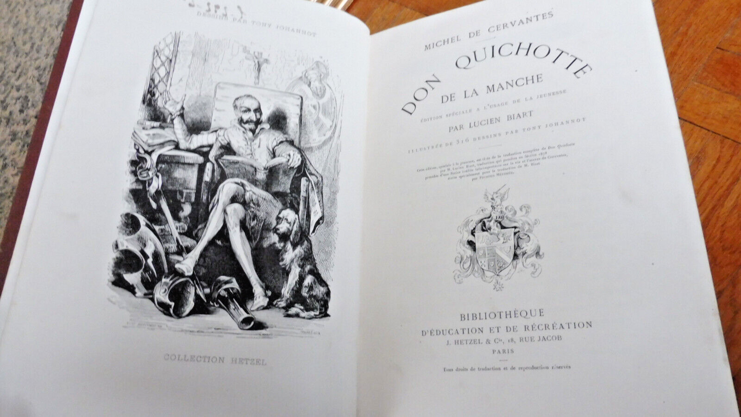 Don Quichotte (Cervantès) s.d. illus. Johannot