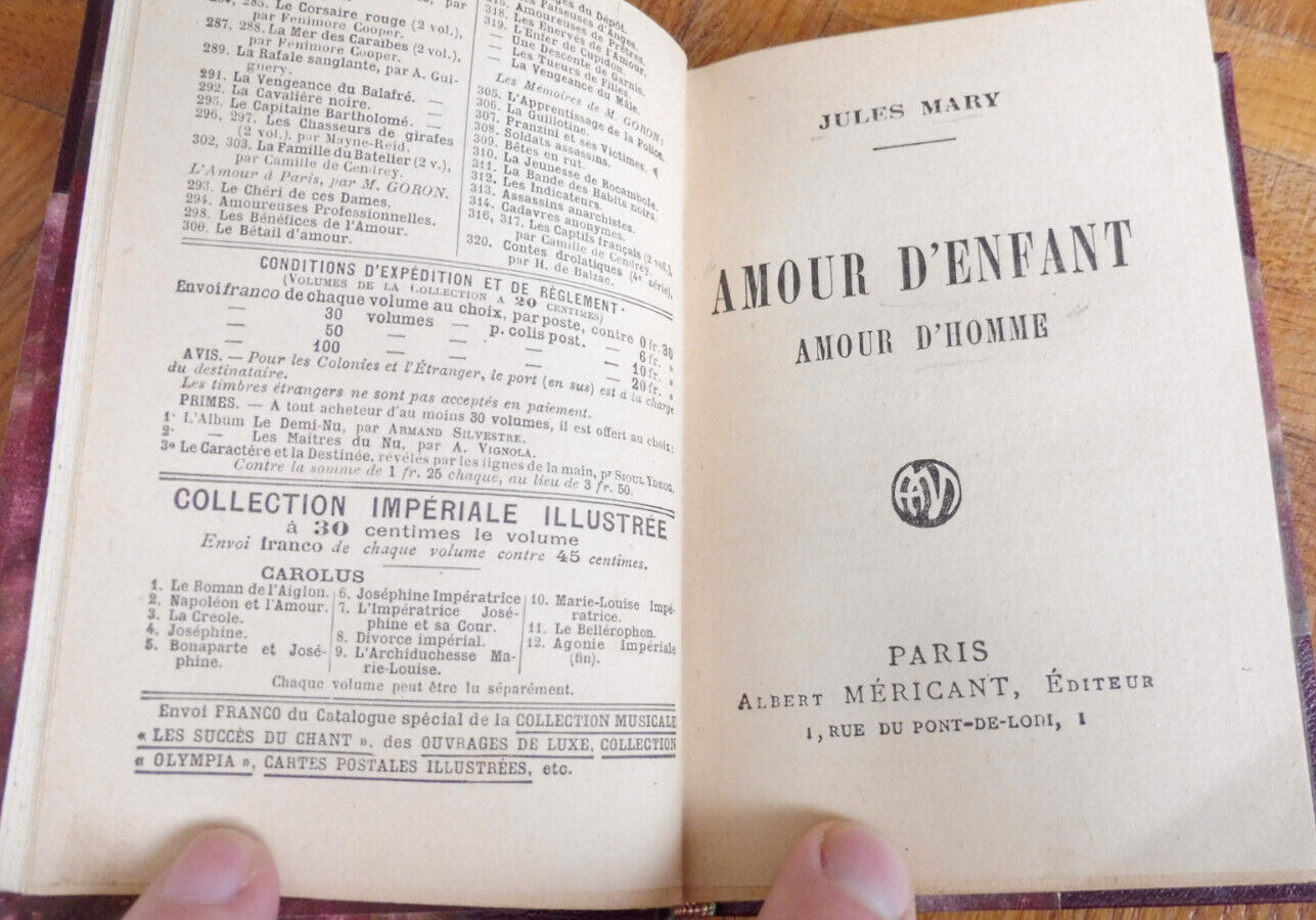 Amour d'enfant (Jules Mary) s.d.