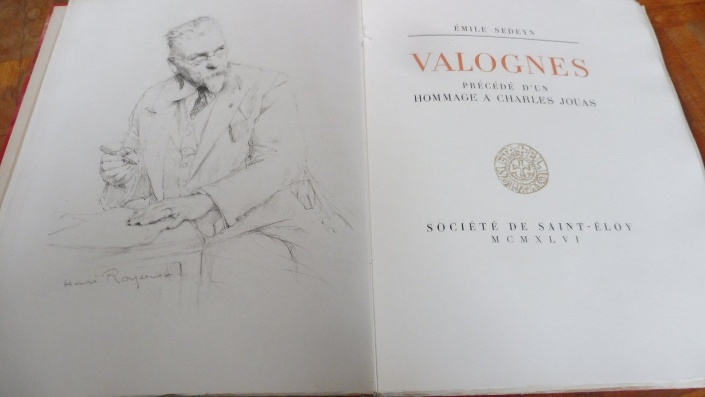 Valognes (E. Sedeyn) 1946 illus. Charles Jouas NORMANDIE