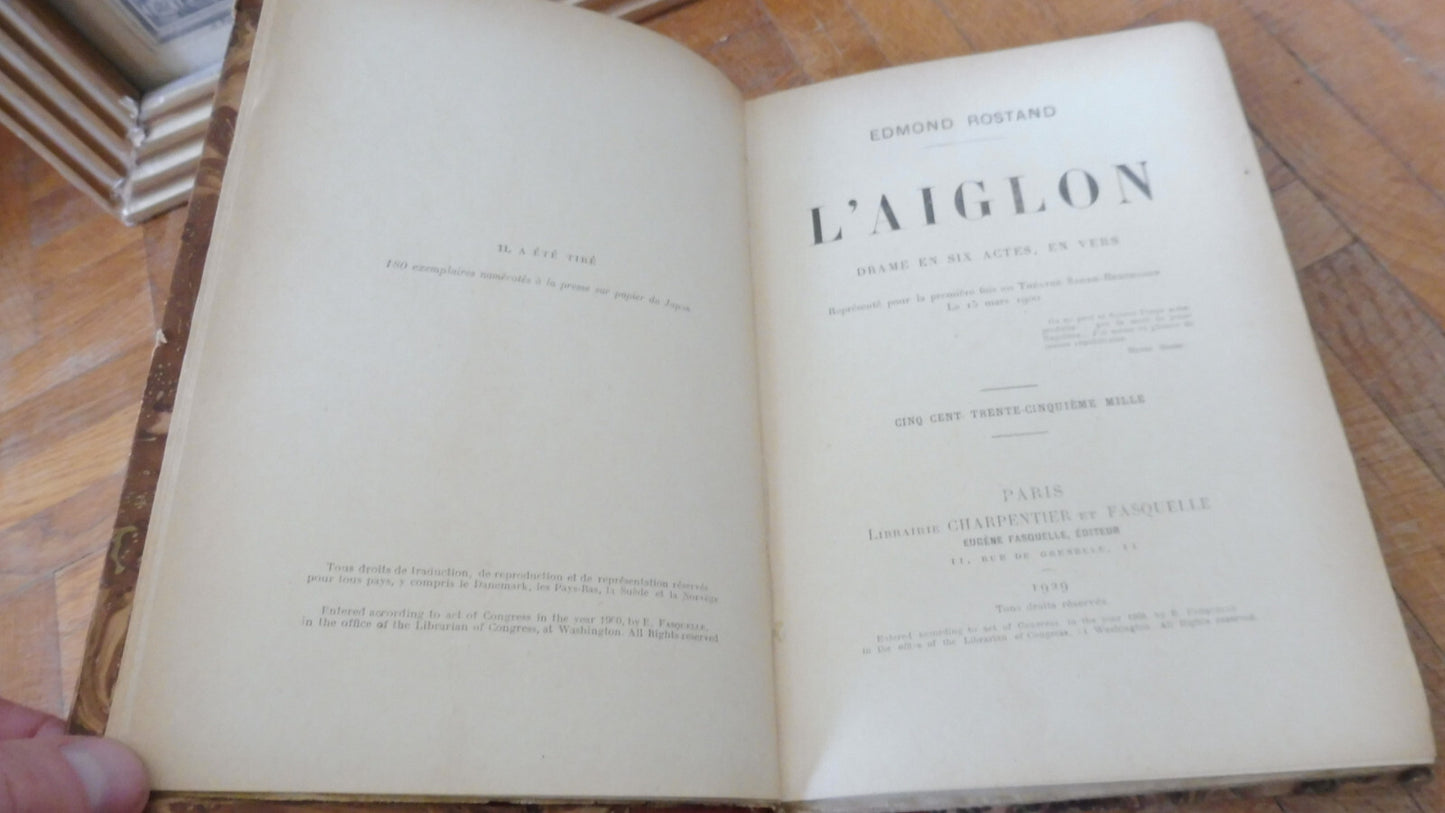 L'Aiglon (Edmond Rostand) 1929