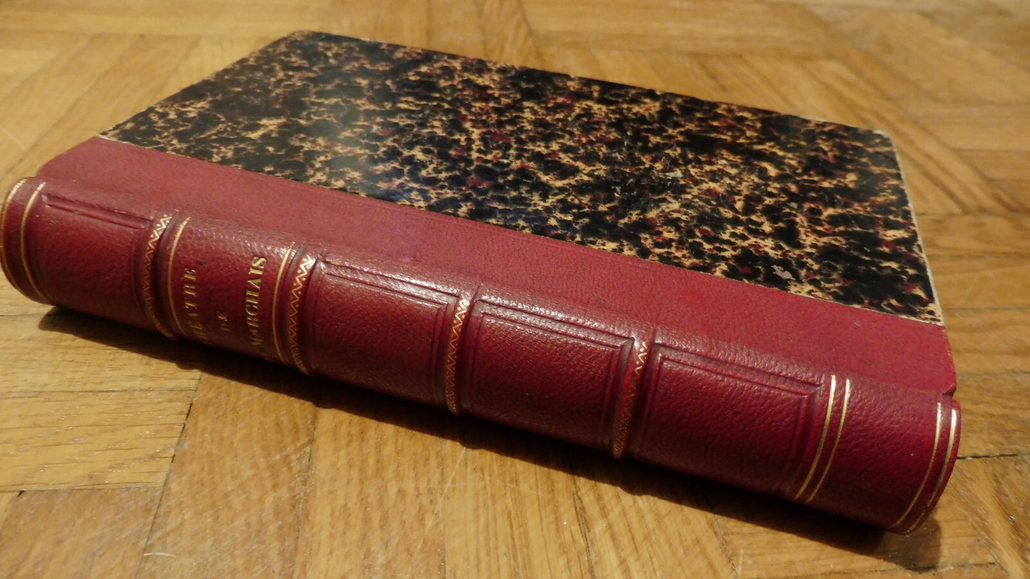 Théâtre de Beaumarchais (préface de M. Auger) 1851