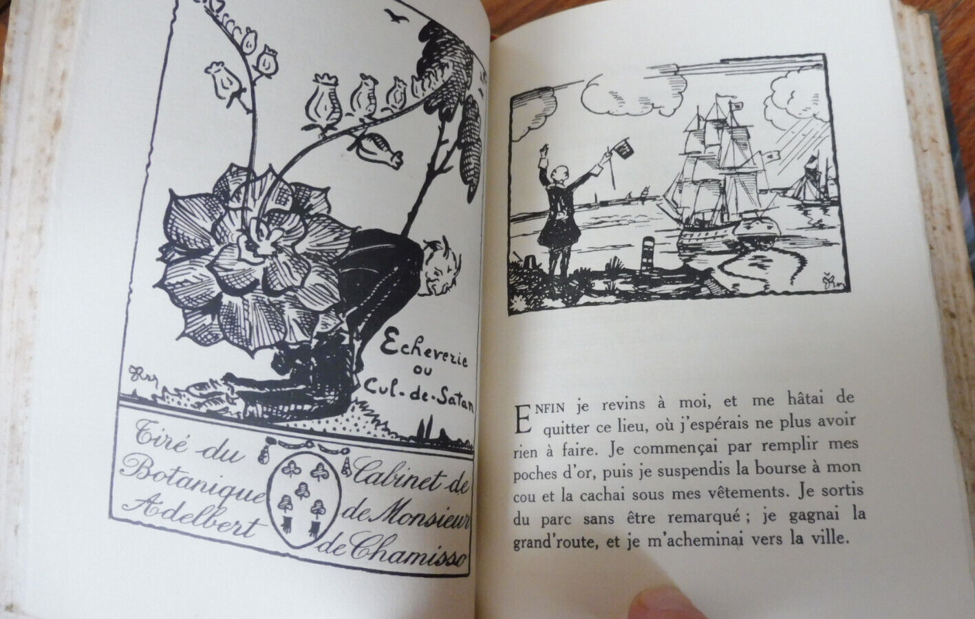 La Merveilleuse histoire de Pierre Schlemihl (A. De Chamisso) 1928 FANTASTIQUE
