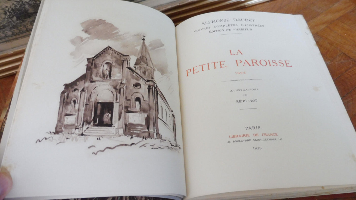 La Petite Paroisse (Alphonse Daudet) 1930 illus. Piot