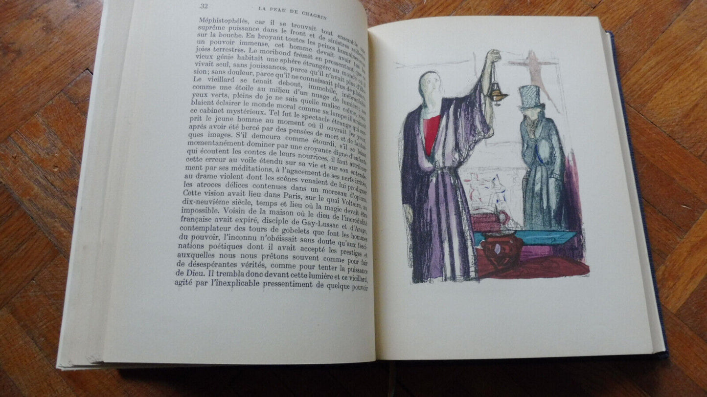 La Peau de chagrin (Balzac) 1930 illus. Dufour