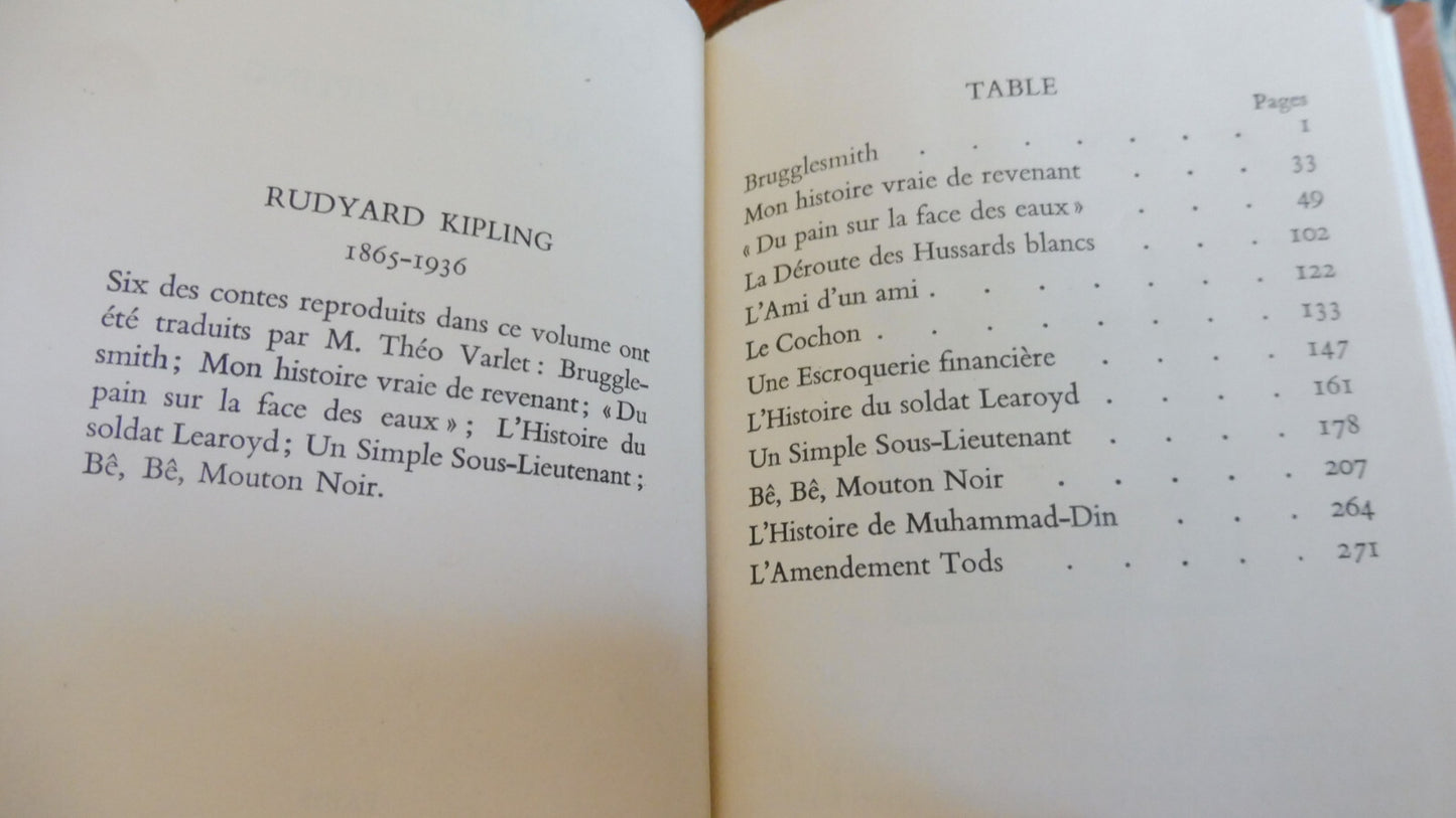 Contes choisis (Rudyard Kipling) 1936 illus. Vox