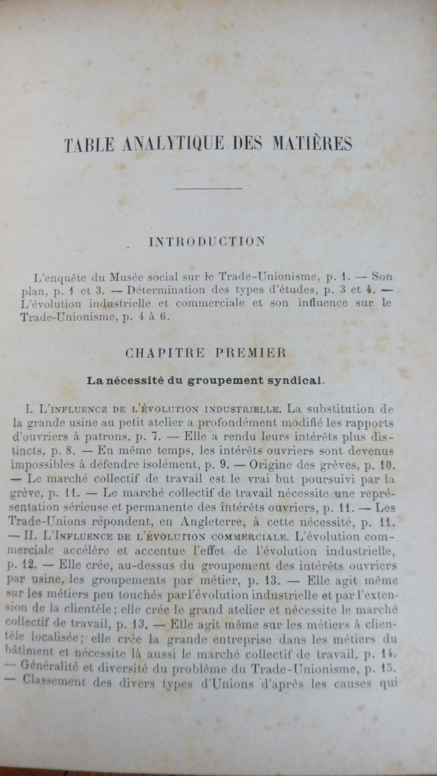 Le Trade-unionisme en Angleterre (Paul De Rousiers) 1897