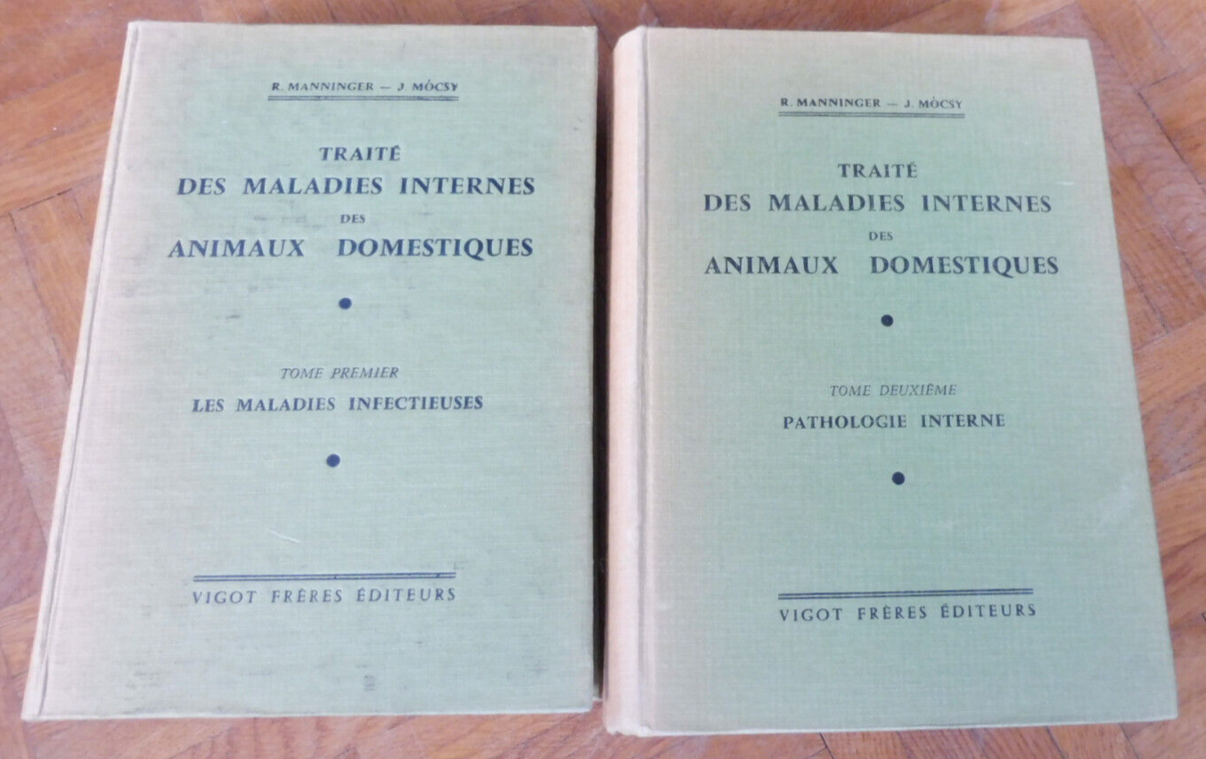 Traité des maladies internes des animaux domestiques (Manninger et Mocsy) 1959