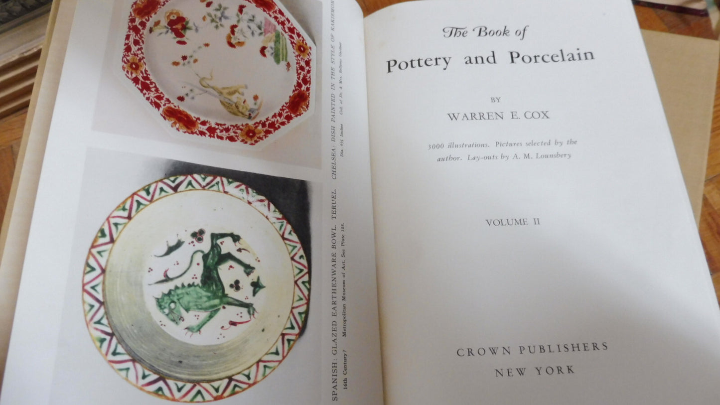 Pottery and porcelain (Warren E. Cox) 1946 2/2