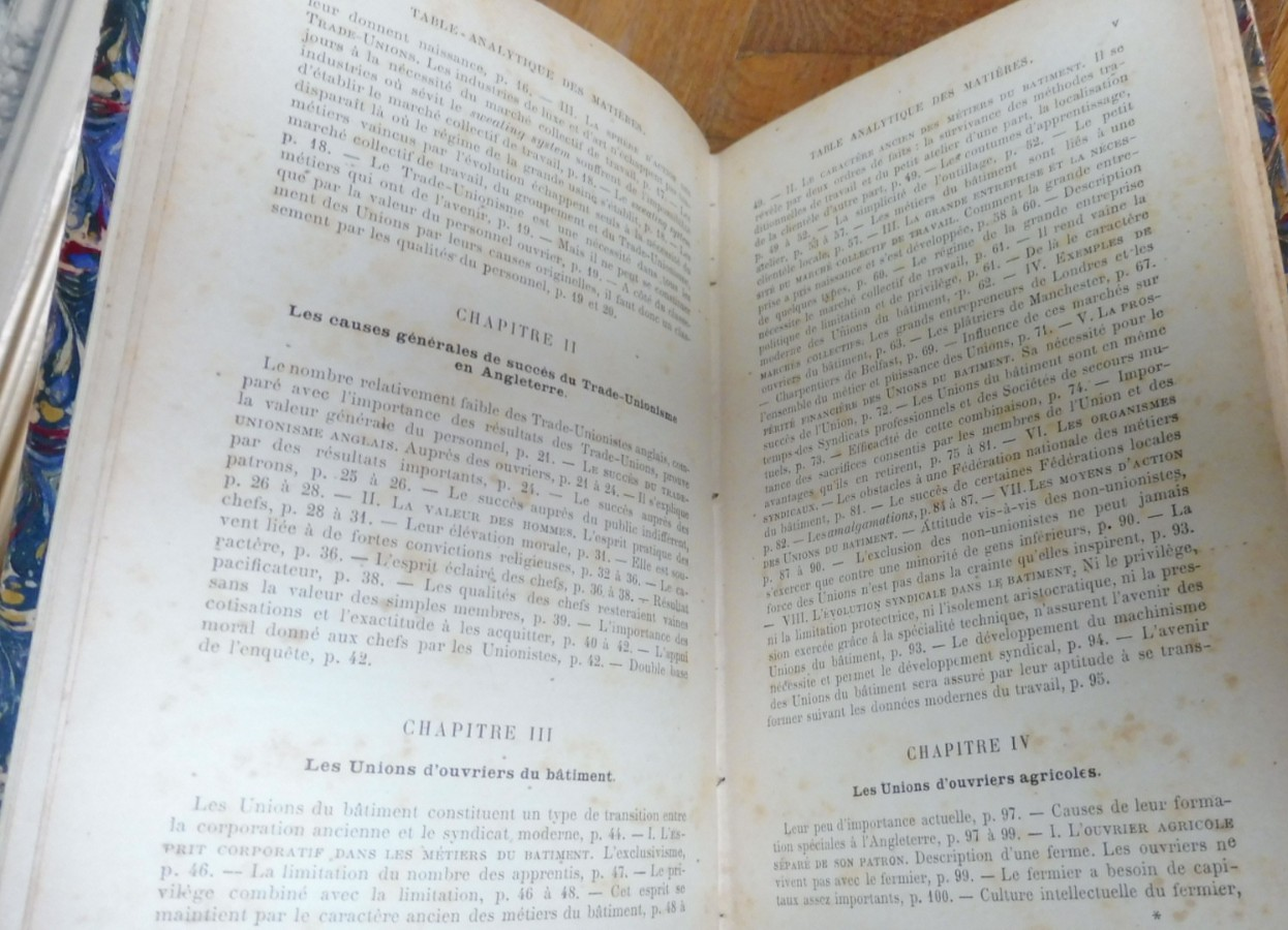 Le Trade-unionisme en Angleterre (Paul De Rousiers) 1897