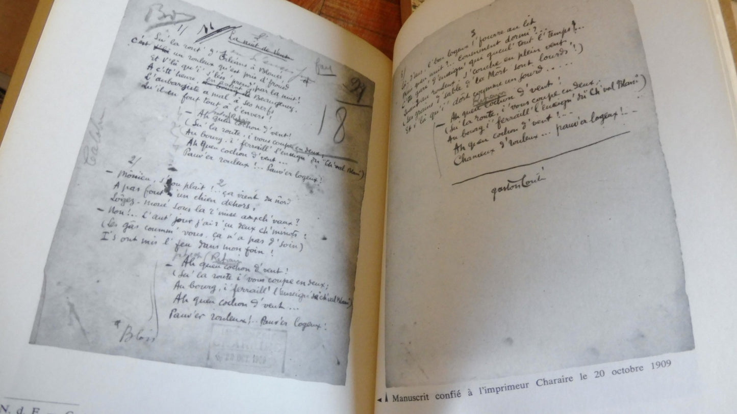 Oeuvres de Gaston Couté 5 vol. + Glossaire