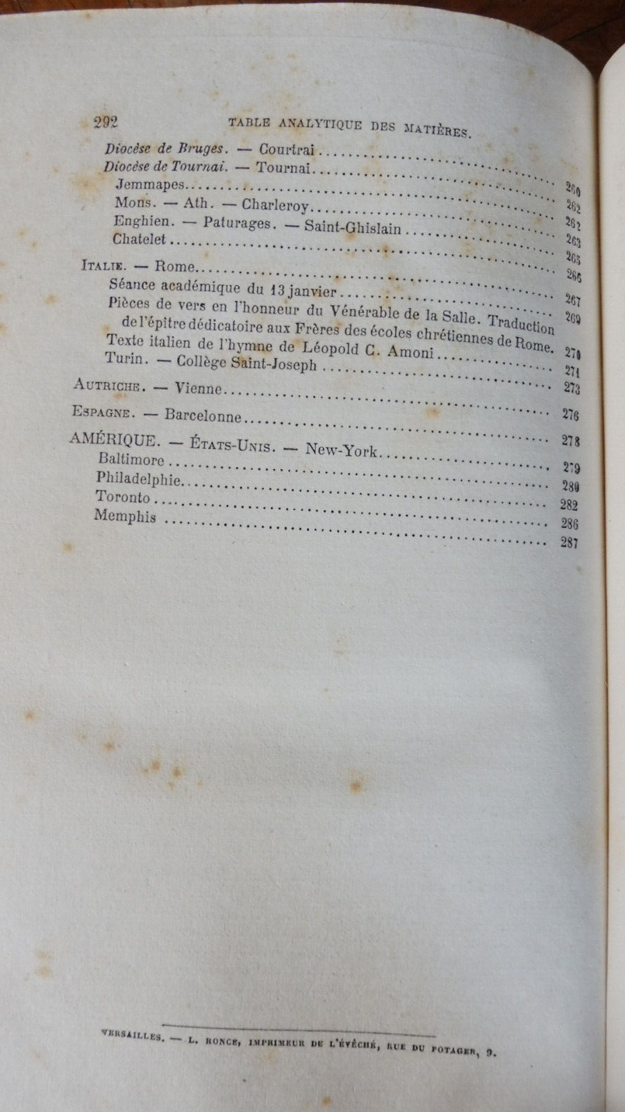 Deuxième centenaire de la fondation des Fr. des Ecoles Chrétiennes (Carion) 1881