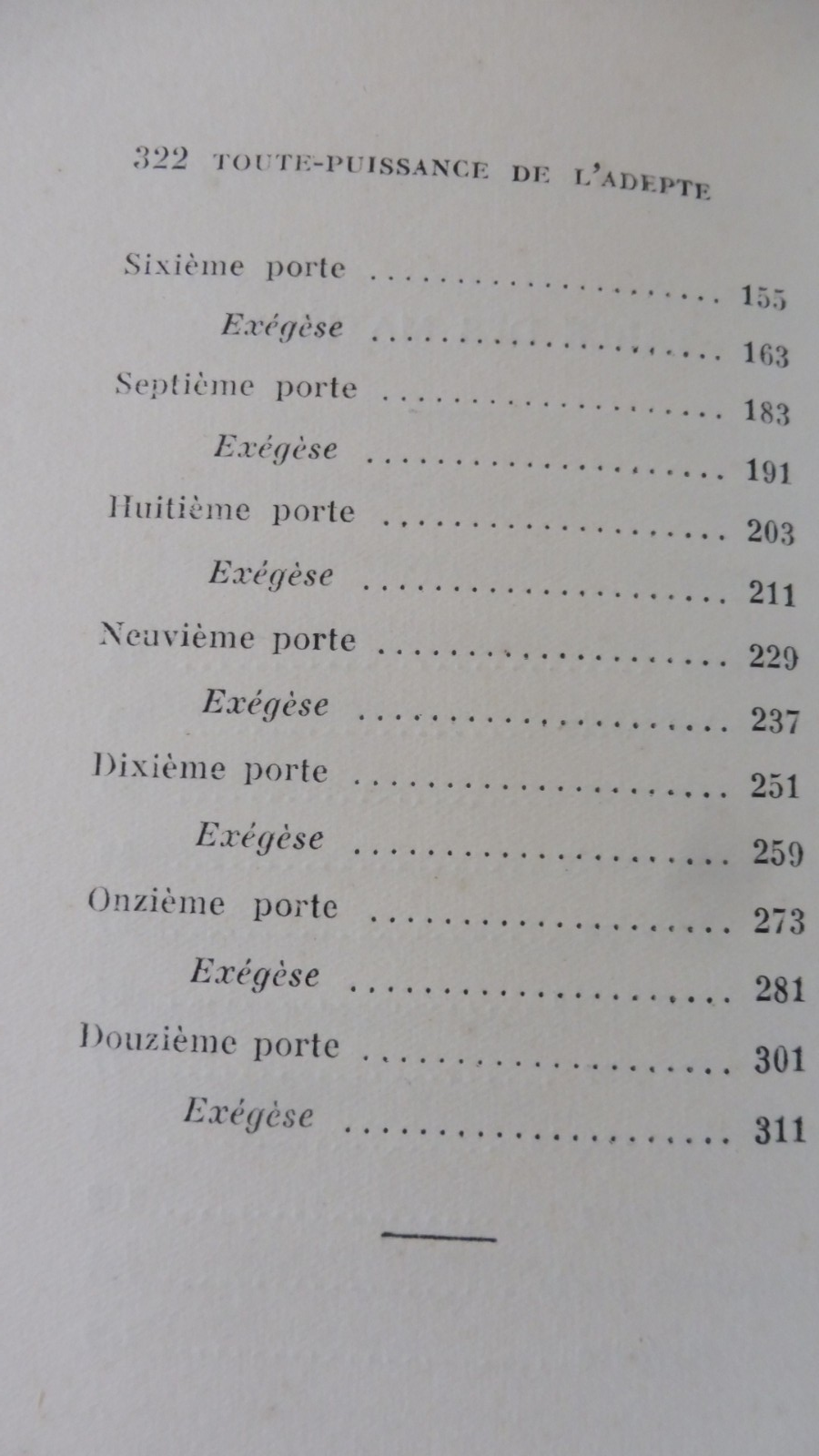 Toute-puissance de l'adepte (Mardrus) 1932 ESOTERISME