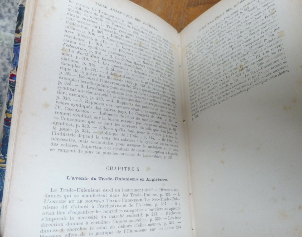 Le Trade-unionisme en Angleterre (Paul De Rousiers) 1897