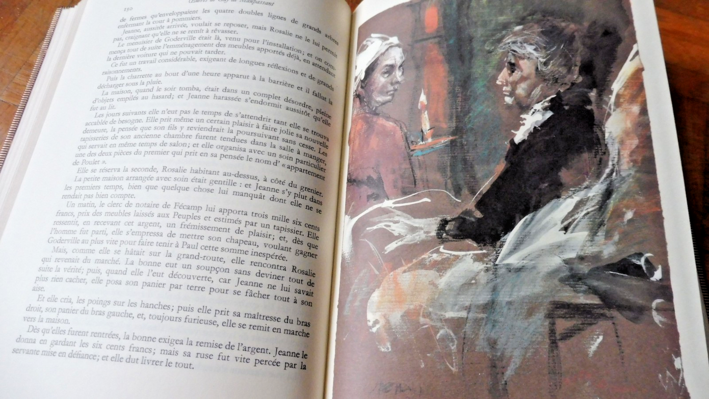 Oeuvres complètes de Maupassant 1987 illus. Pecnard, Doré, Valladié, Collomb