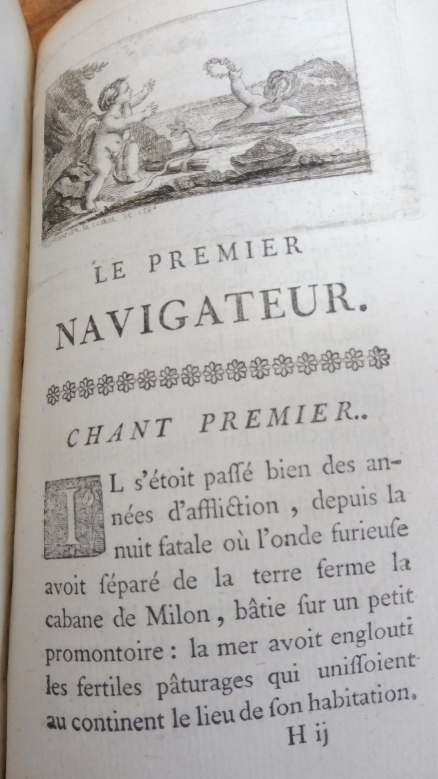 Daphnis et le Premier Navigateur (Salomon Gessner) 1770