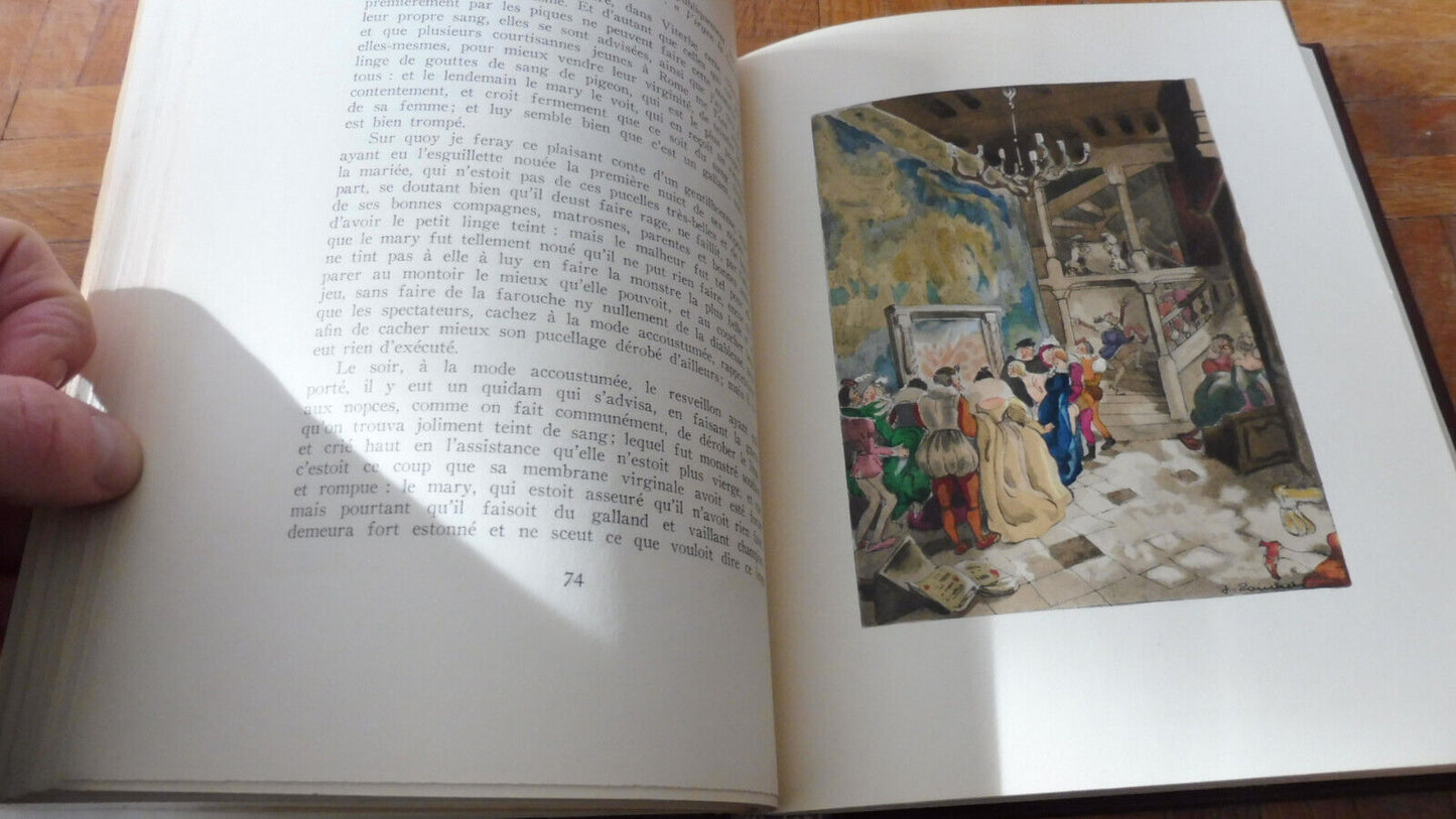 Les Vies des dames galantes (Brantôme) 1938 2/2 illus. Touchet