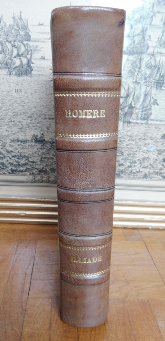 L'Iliade (Homère) 1843 illus. Titeux et De Lemud