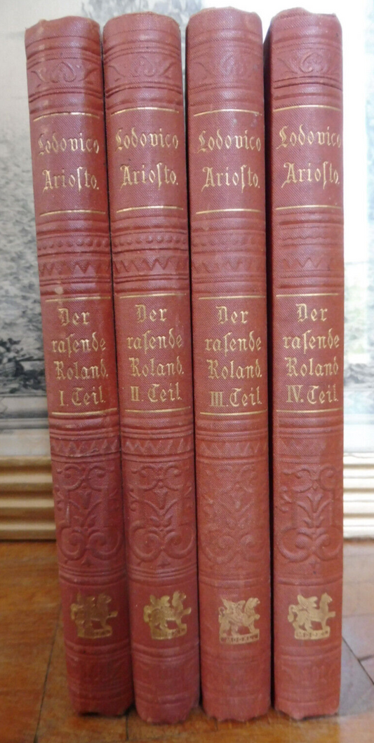 Rasender Roland (Ludovico Ariosto) 4 vol.