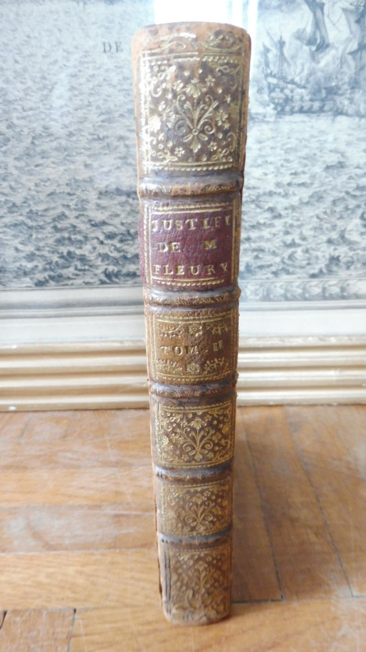 Justification des discours et de l'histoire ecc. de l'Abbé Fleury tome 2 1738